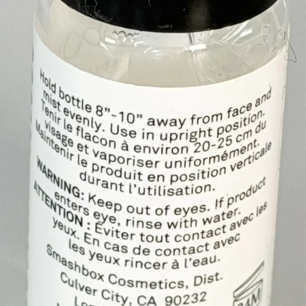 Smashbox Photo Finish Primer Water Spray Hydrate Silky Travel .16 fl oz 5 ml New